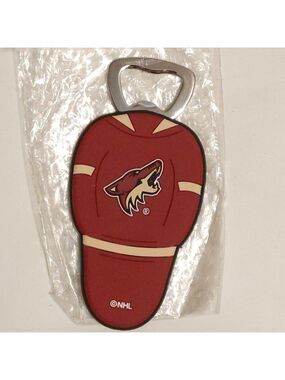 Arizona Coyotes NHL MOLSON Beer Advertising Hockey Team Logo Bottle Opener